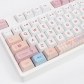 Linabell 104+34 XDA-like Profile Keycap Set Cherry MX PBT Dye-subbed for Mechanical Gaming Keyboard